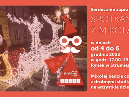 Spotkanie z Mikołajem na rynku